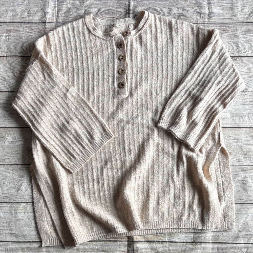 Free People Ribbed Sweater